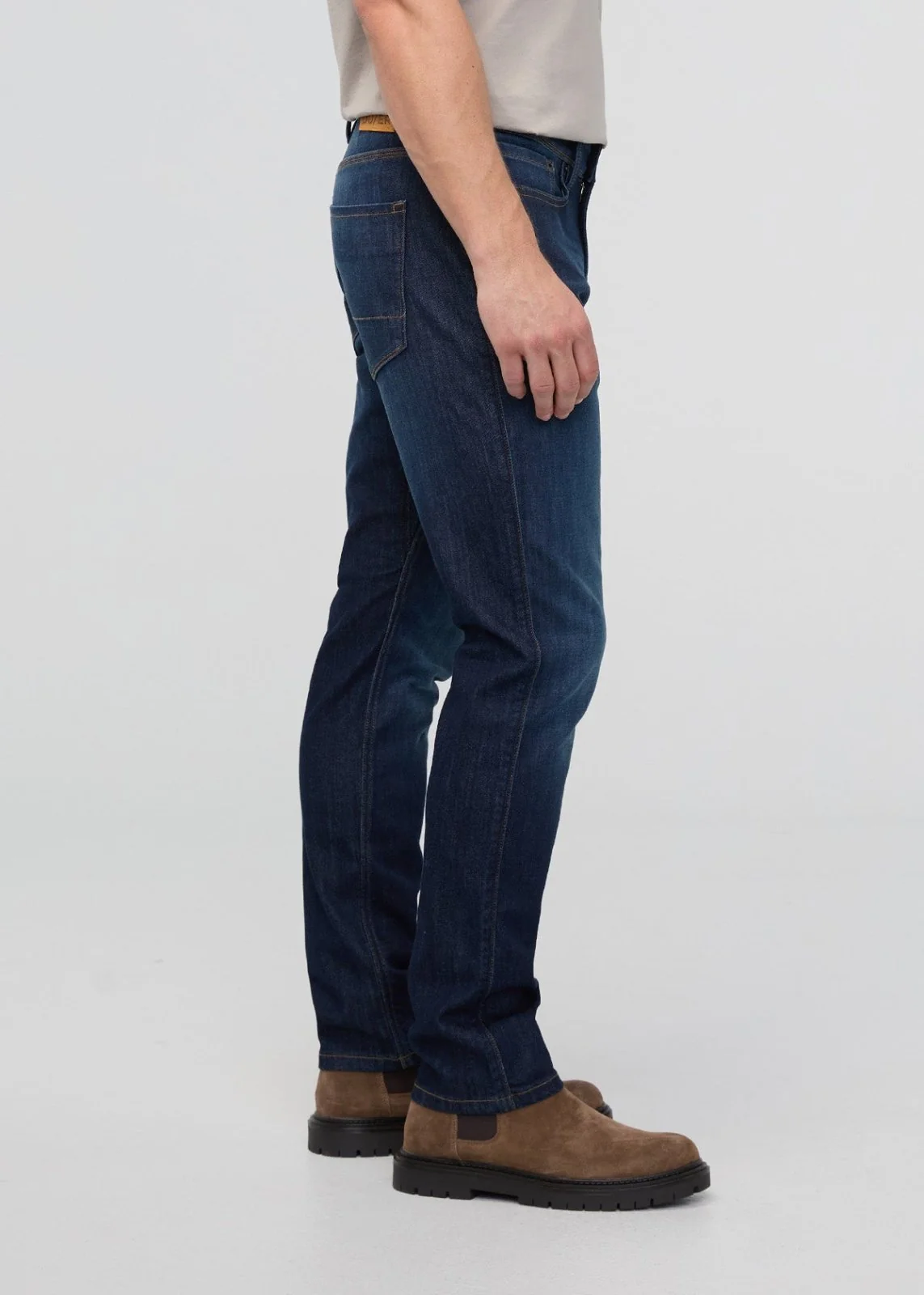 Performance Denim Relaxed Taper - Marina Blue - Image 3