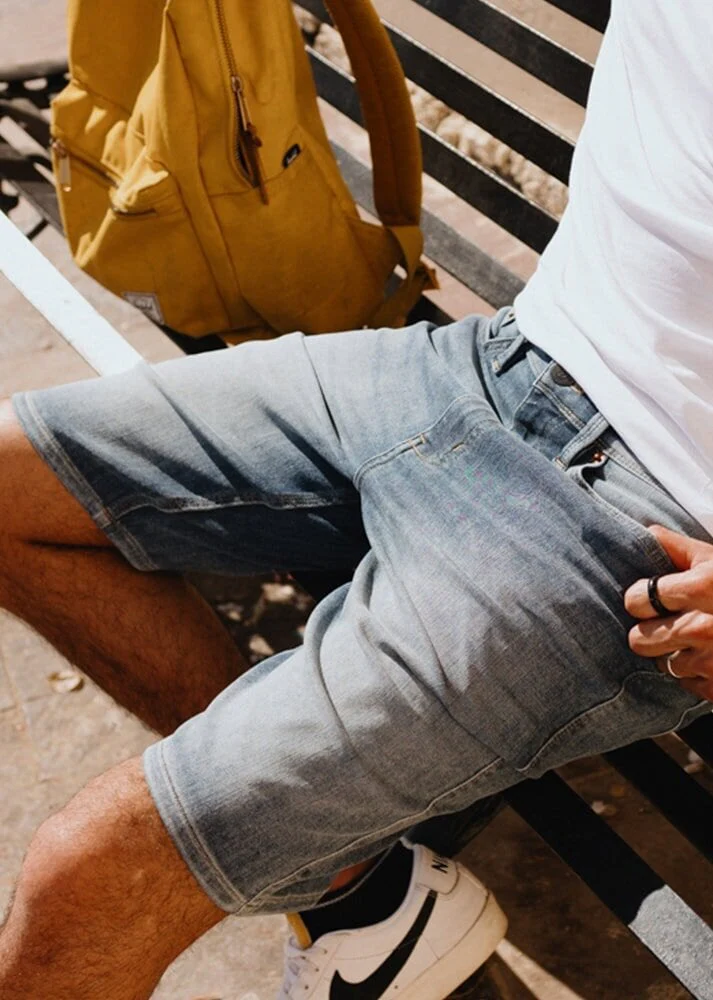 Performance Denim Short - Tidal - Image 8