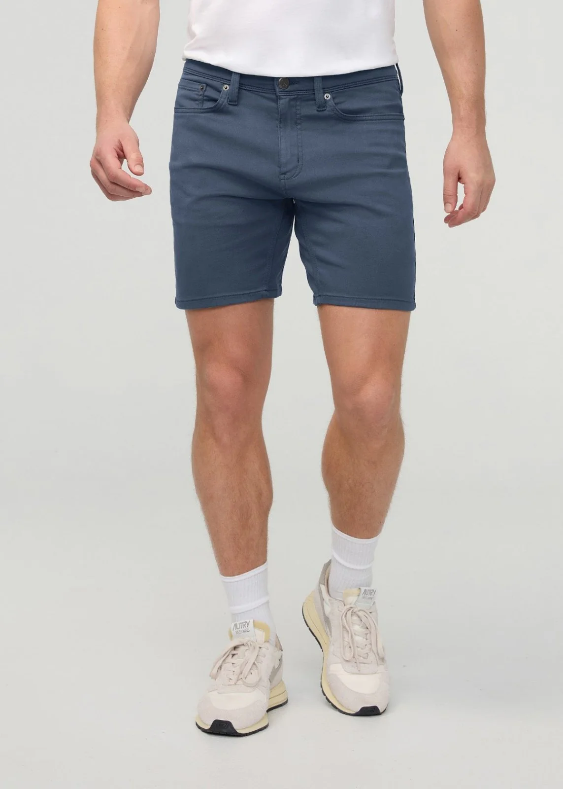 No Sweat Short Slim- Heritage Blue - Image 2