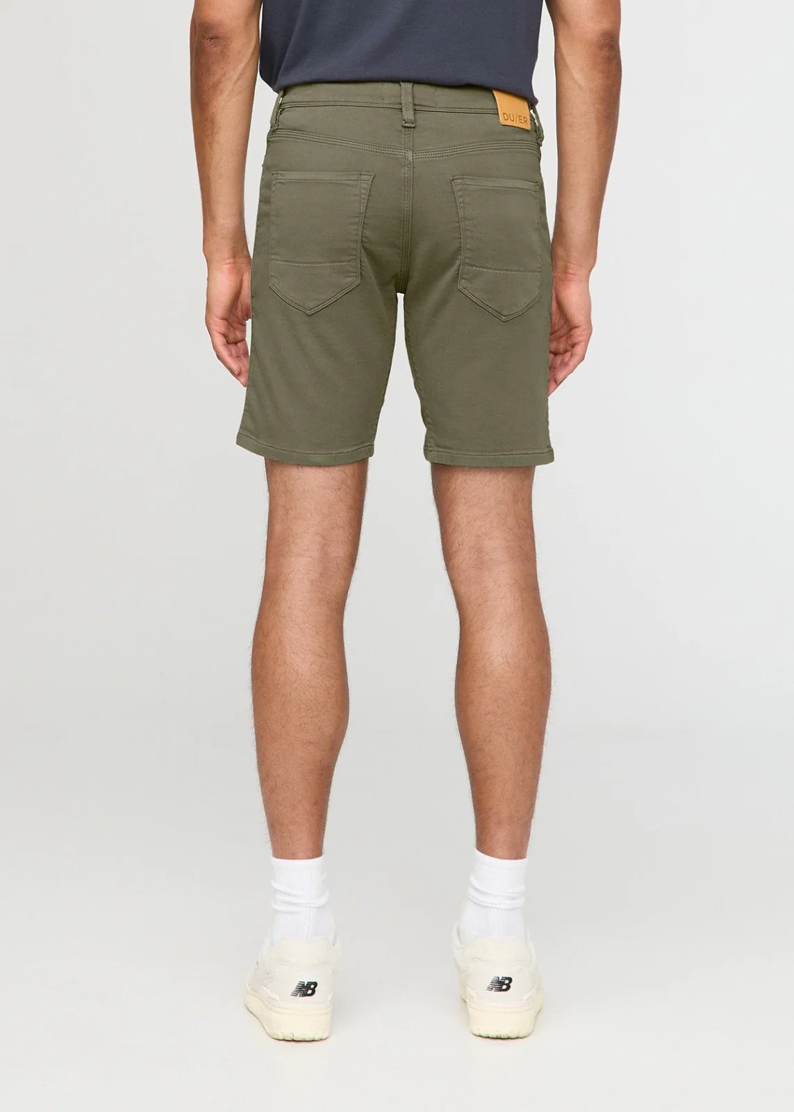 No Sweat Short Slim - Light Fern - Image 4