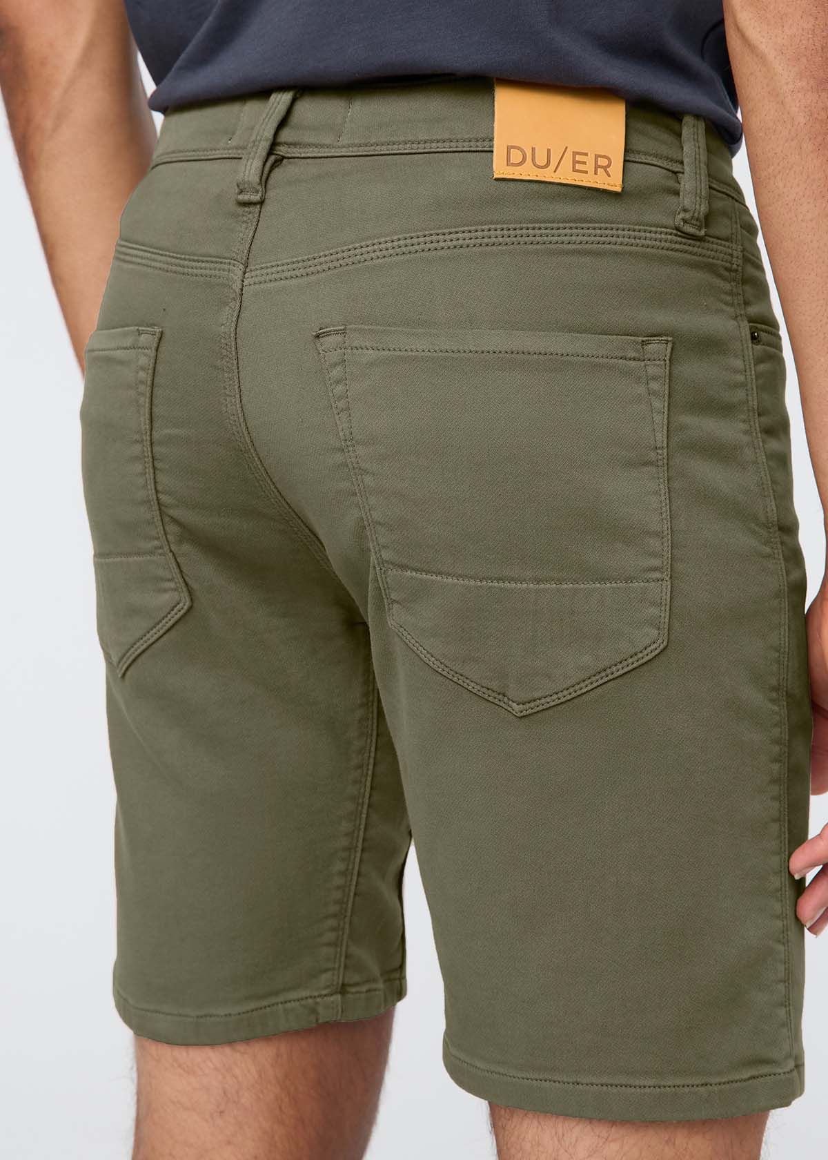 No Sweat Short Slim - Light Fern - Image 6