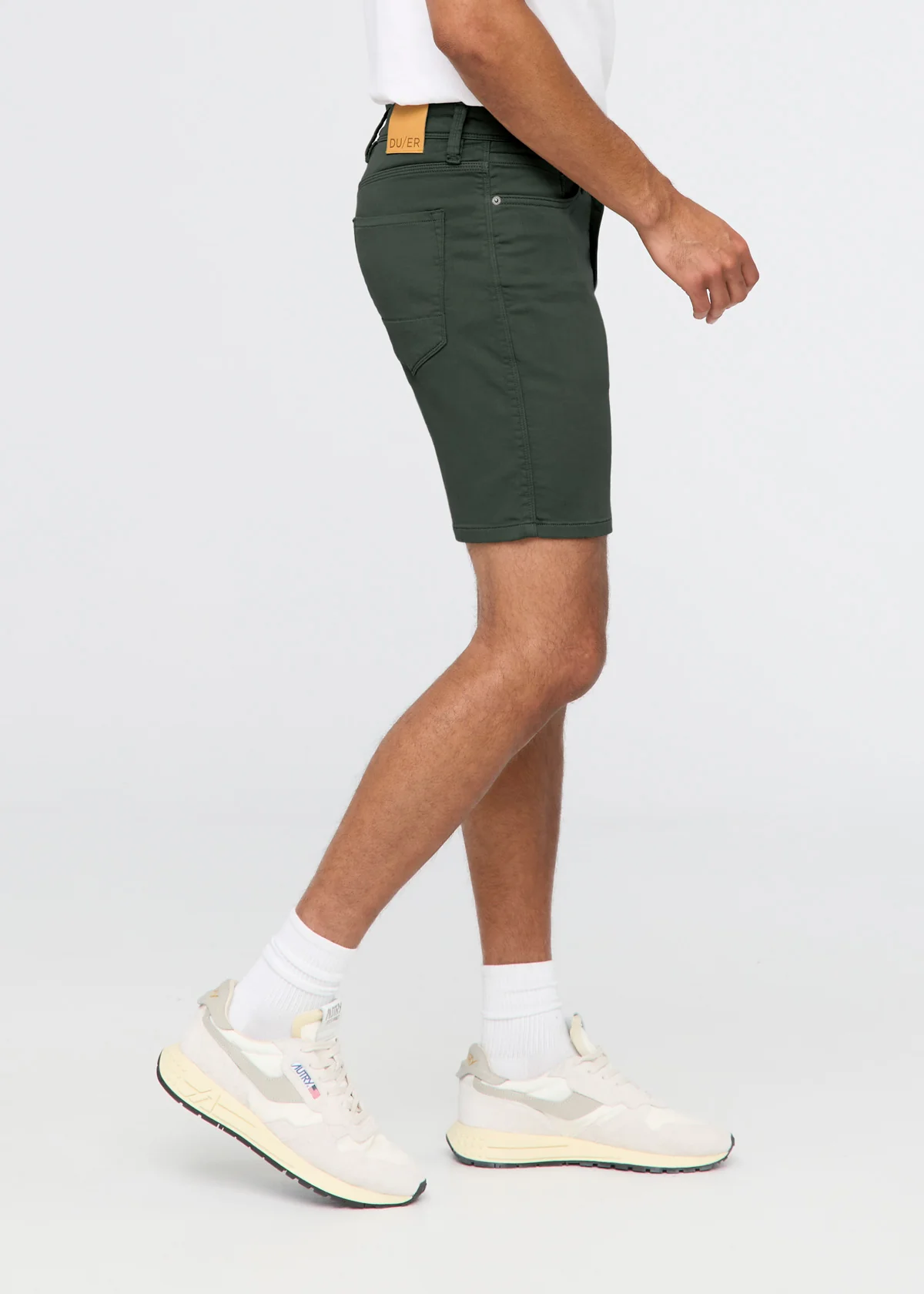 No Sweat Short Slim - Peat - Image 3