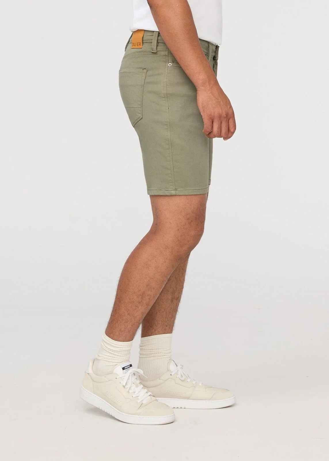 No Sweat Short Relaxed - Light Fern - Image 3