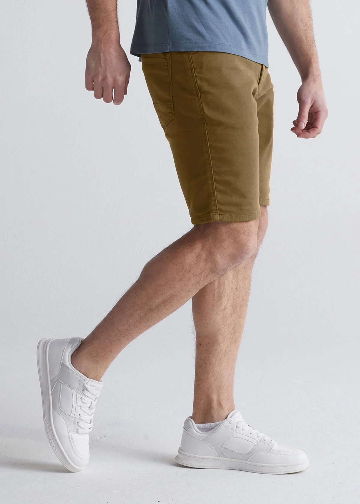 No Sweat Short Slim - Tobacco - Image 4