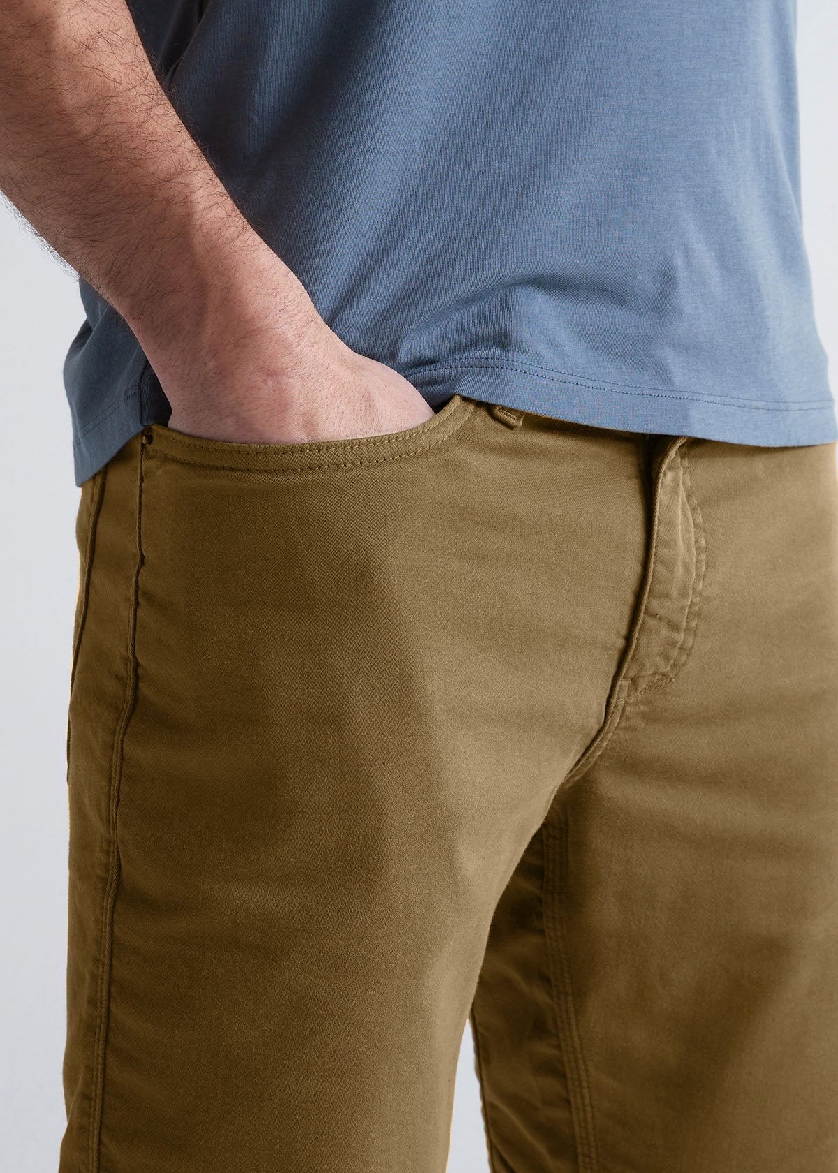 No Sweat Short Slim - Tobacco - Image 7