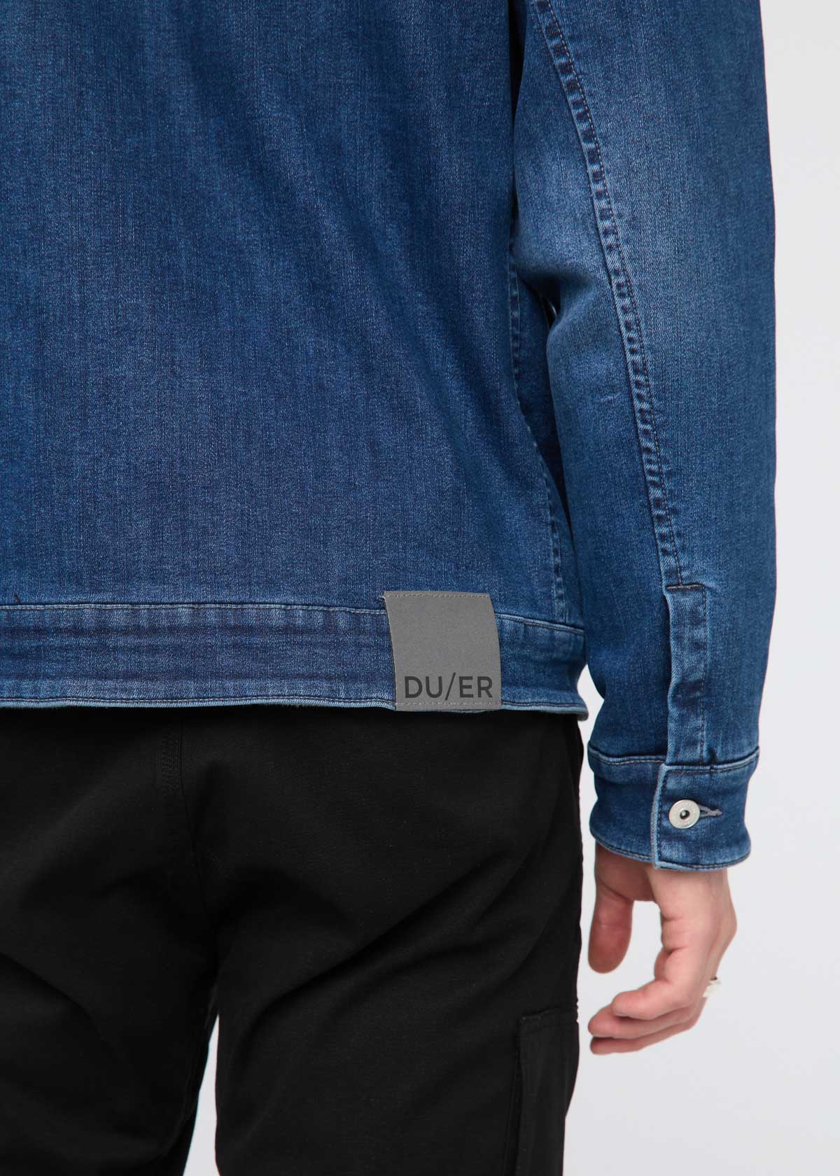 Tech Fleece Denim Jacket - Classic Indigo - Image 8