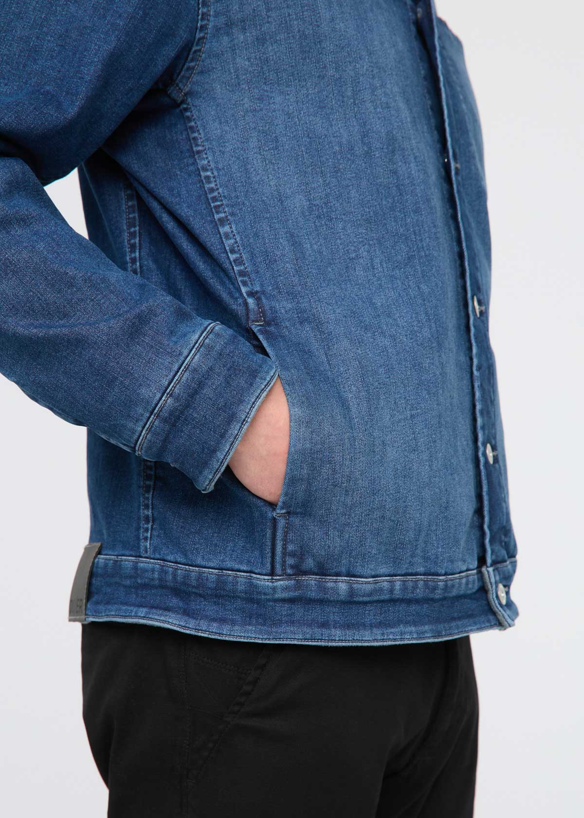 Tech Fleece Denim Jacket - Classic Indigo - Image 9