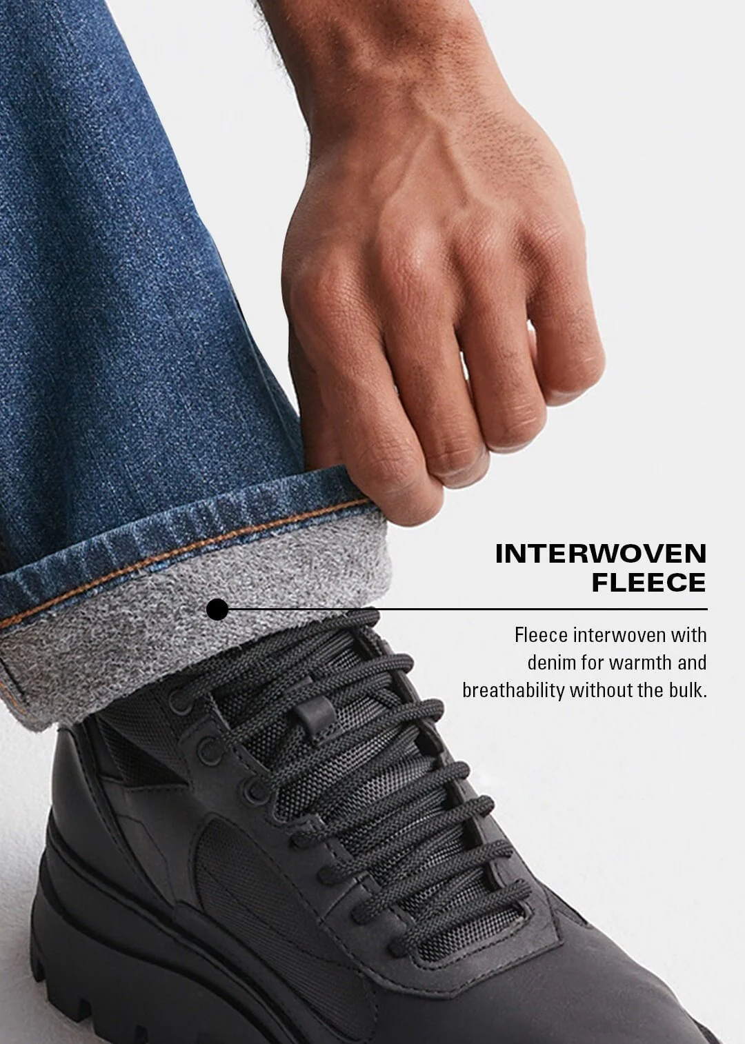 Tech Fleece Denim Relaxed Taper - Classic Indigo - Image 5