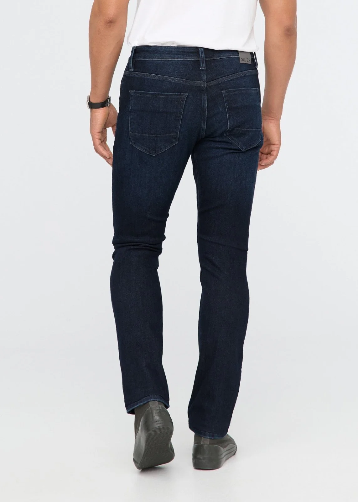 Tech Fleece Denim Relaxed Taper - Dark Indigo - Image 4