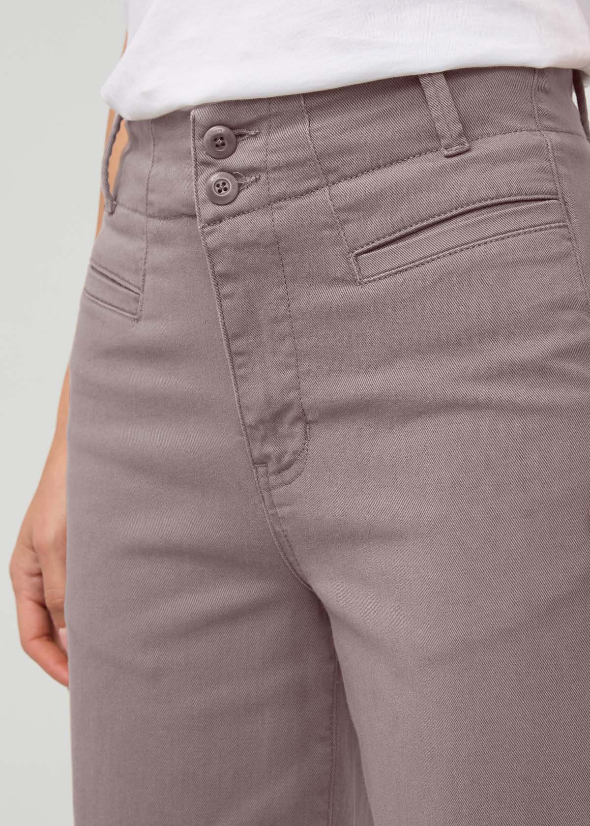 FlexTwill High Rise Trouser - Hazy Mauve - Image 5