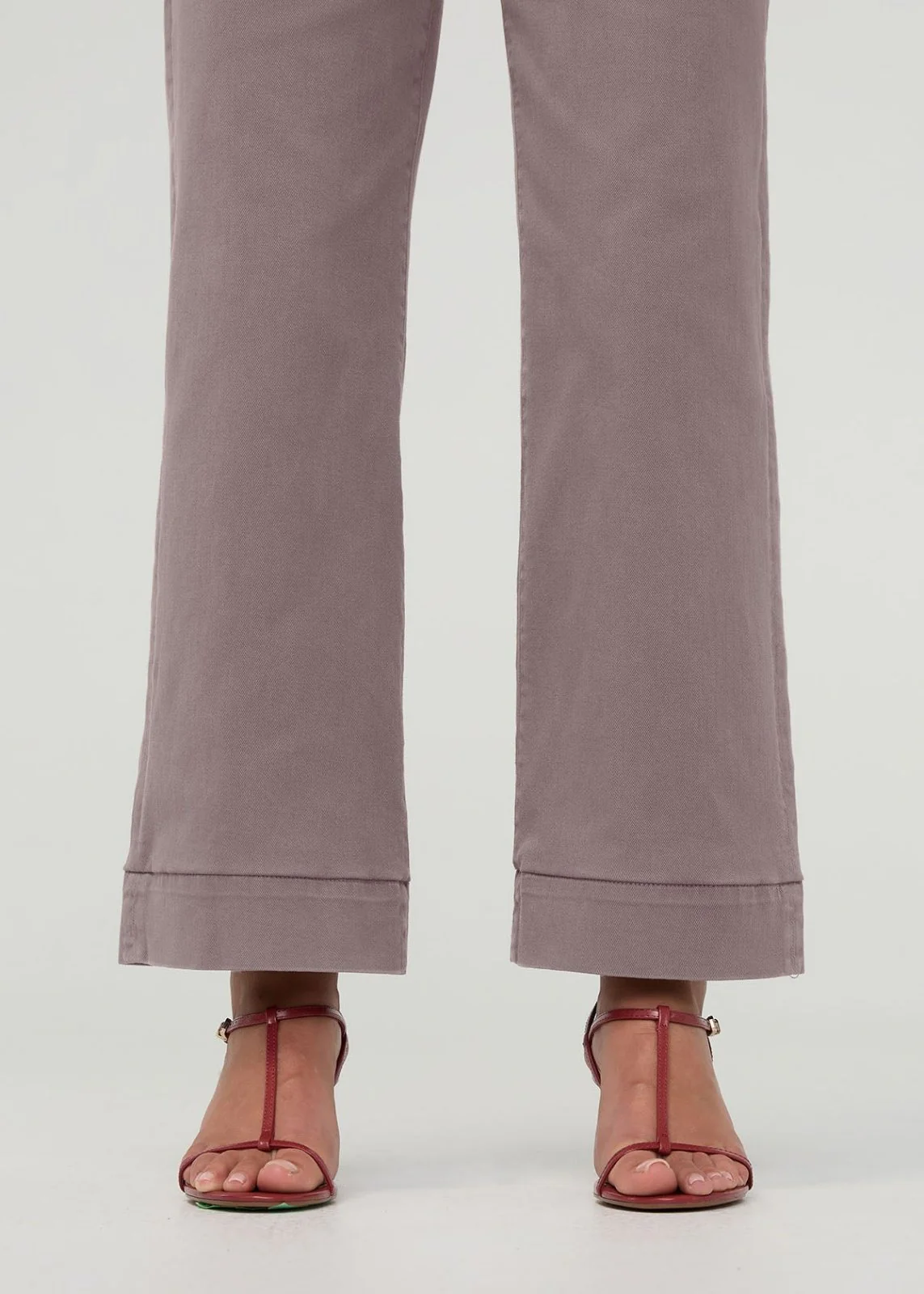 FlexTwill High Rise Trouser - Hazy Mauve - Image 7