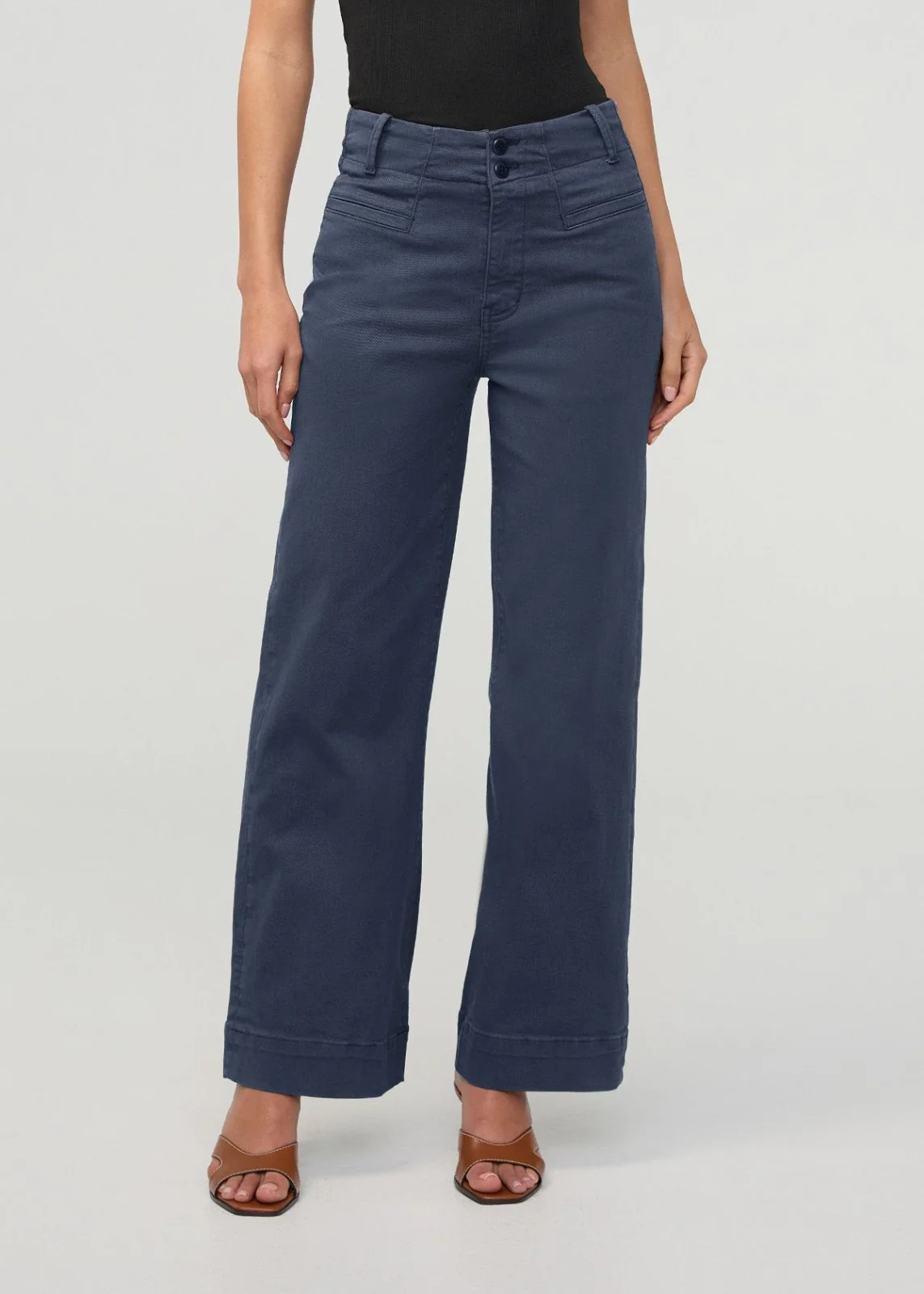 FlexTwill High Rise Trouser - Heritage Blue - Image 2