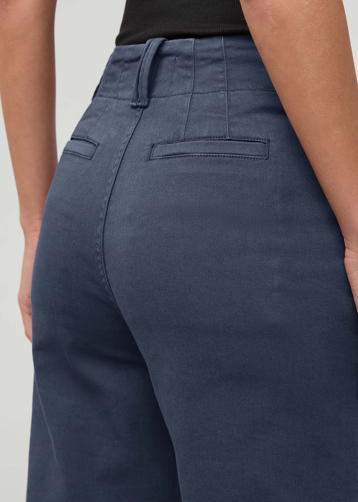 FlexTwill High Rise Trouser - Heritage Blue - Image 5