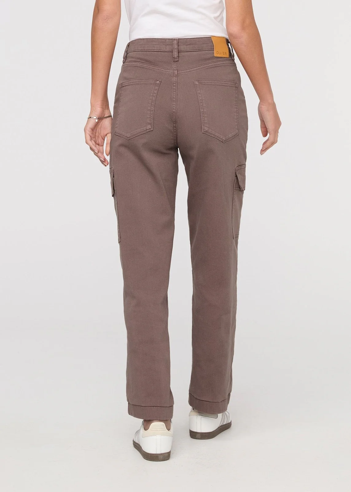 LuxTwill High Rise Cargo Pant - Claystone - Image 4