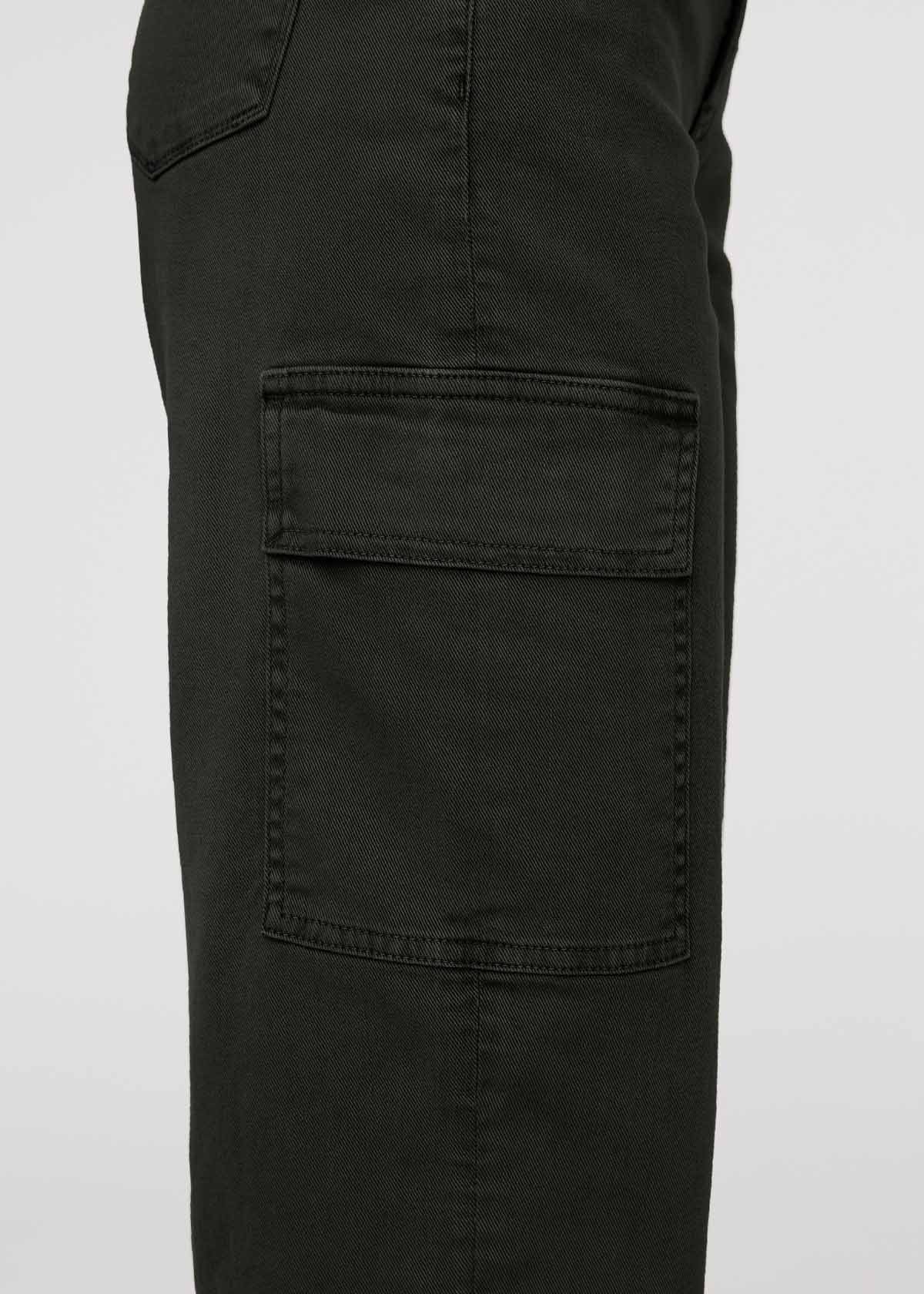 LuxTwill High Rise Cargo Pant - Evergreen - Image 6