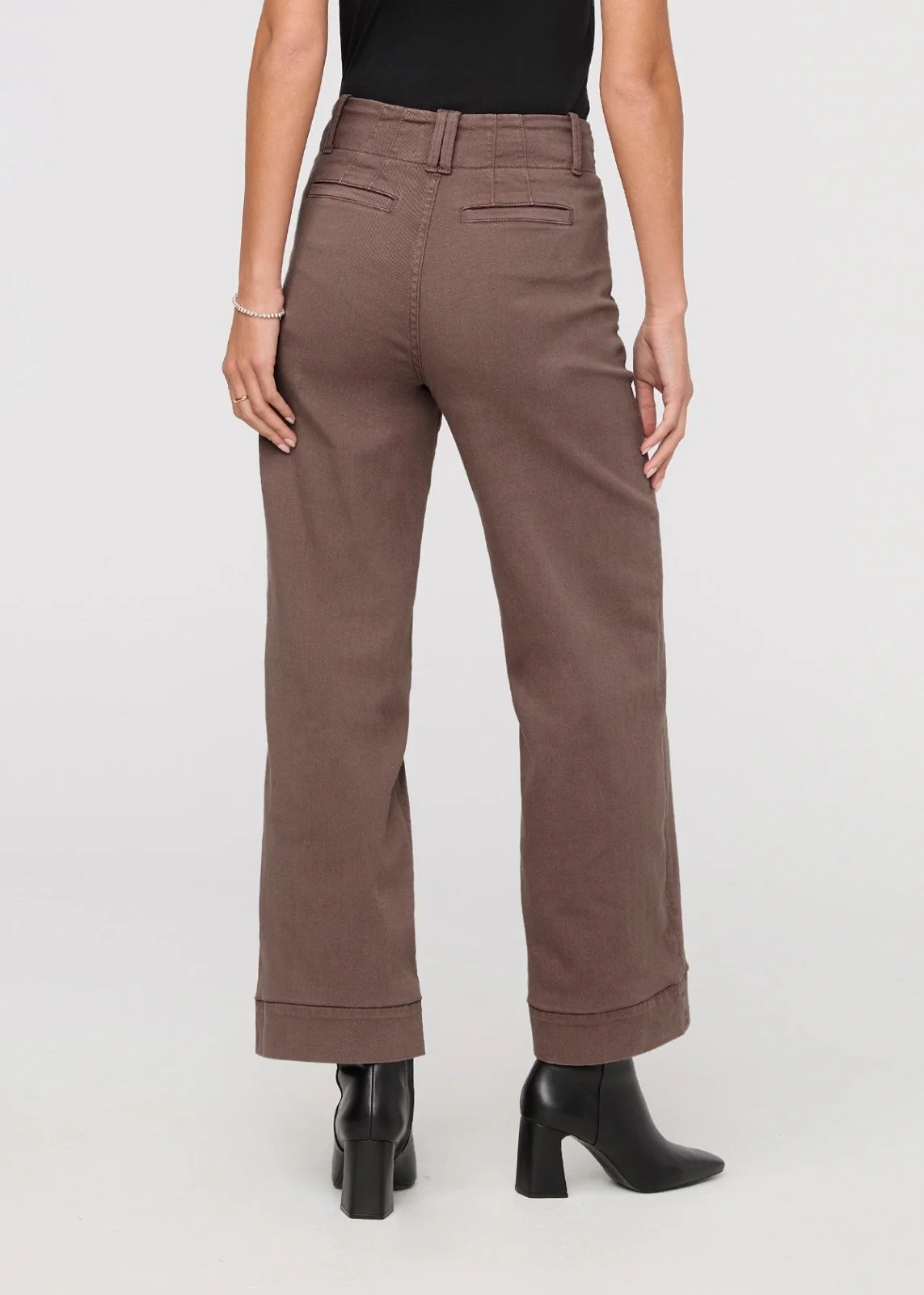 LuxTwill High Rise Trouser - Claystone - Image 4