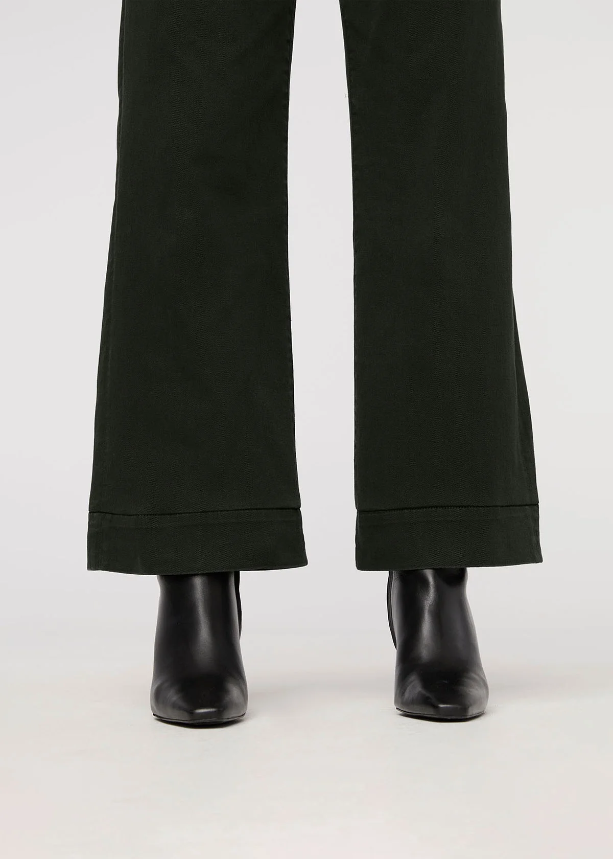 LuxTwill High Rise Trouser - Evergreen - Image 5