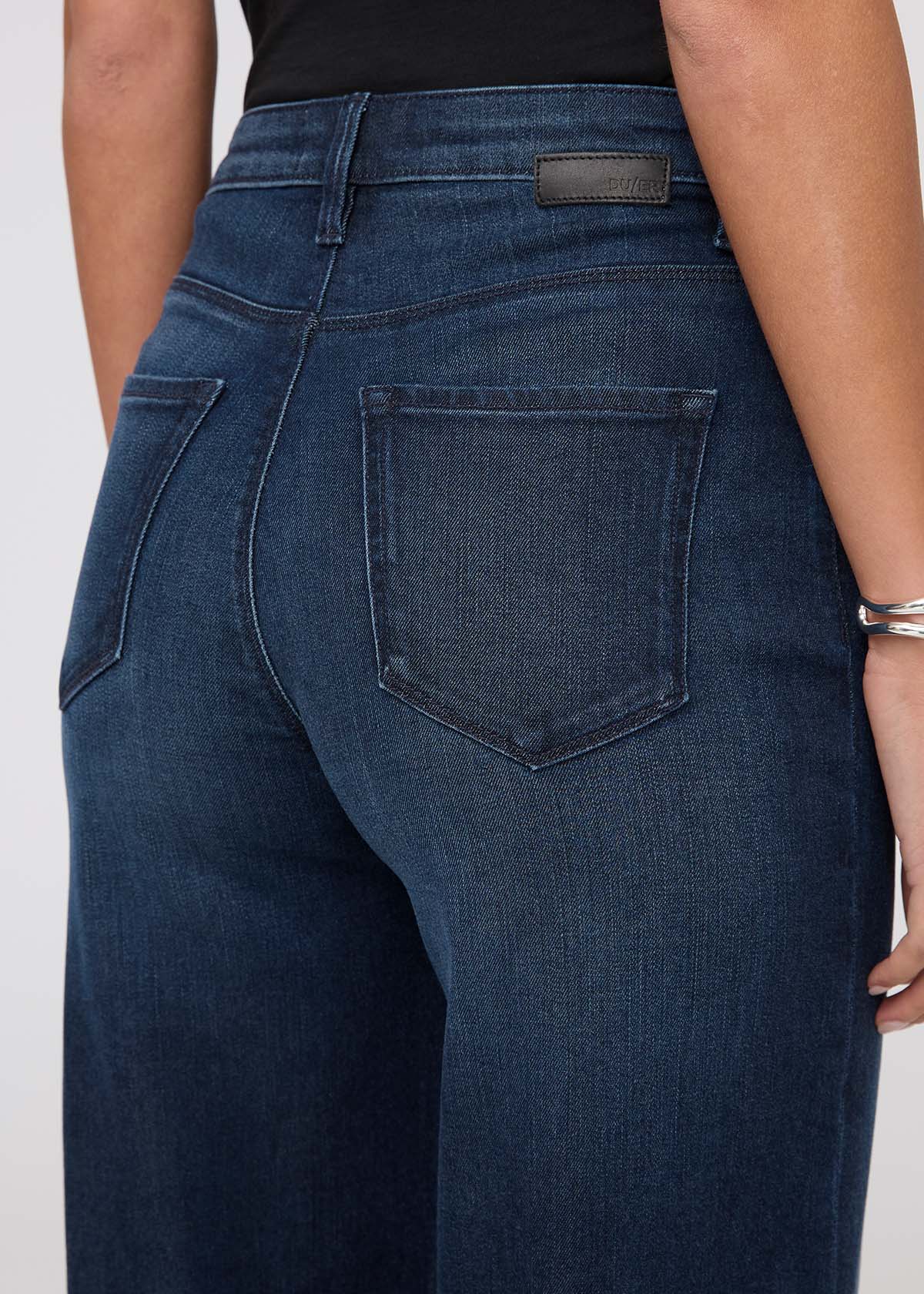 No Sweat Denim High Rise Wide Leg - Nostalgia Tone - Image 5