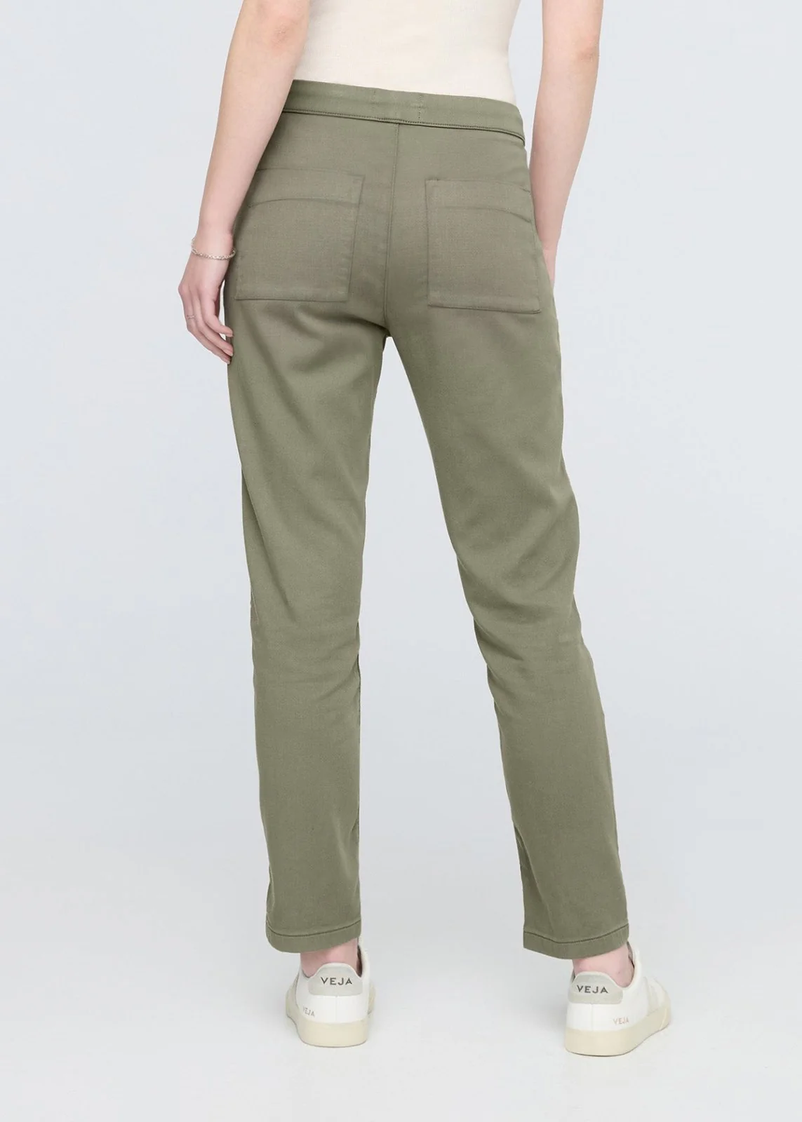 No Sweat Harbour Pant - Light Olive - Image 4