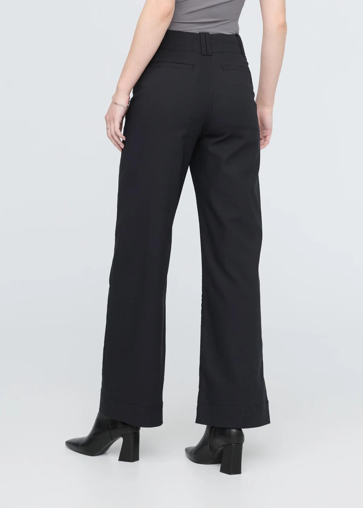 NuStretch High Rise Trouser - Black - Image 4