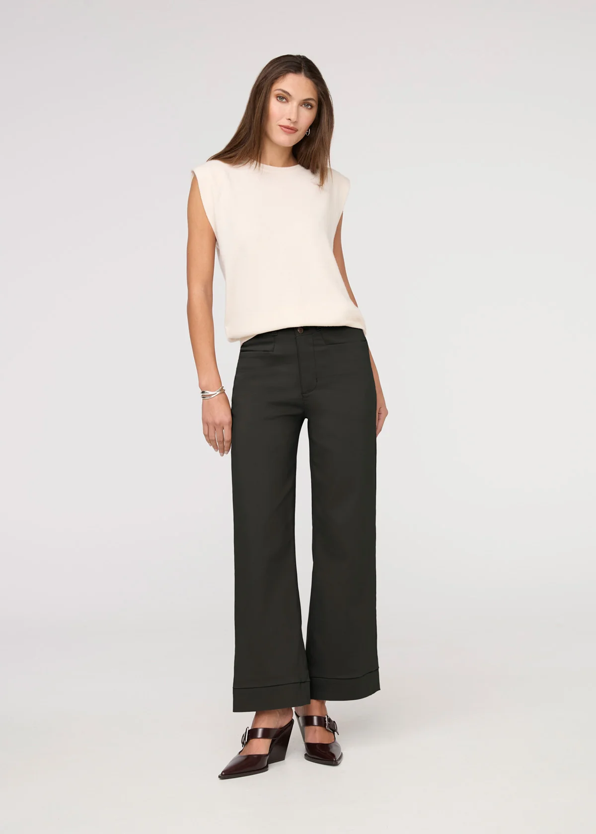 NuStretch High Rise Trouser - Evergreen