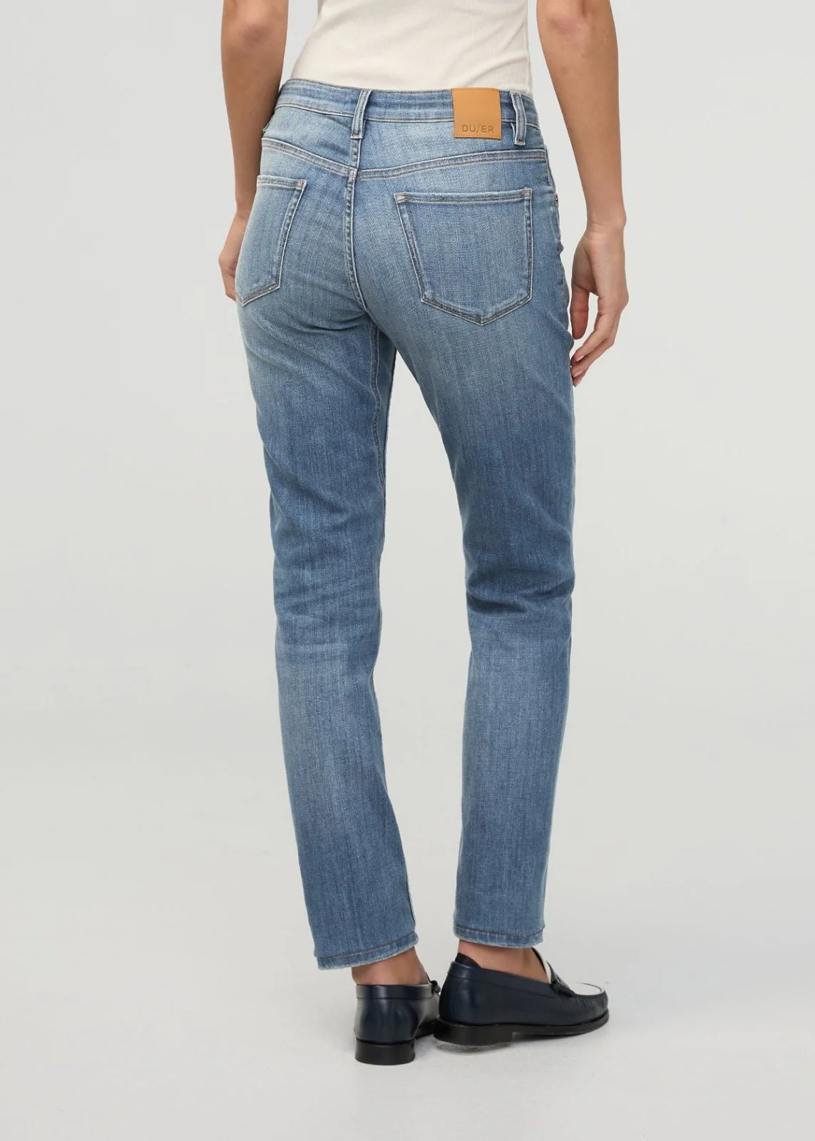 Performance Denim Girlfriend - Blue Ash - Image 4