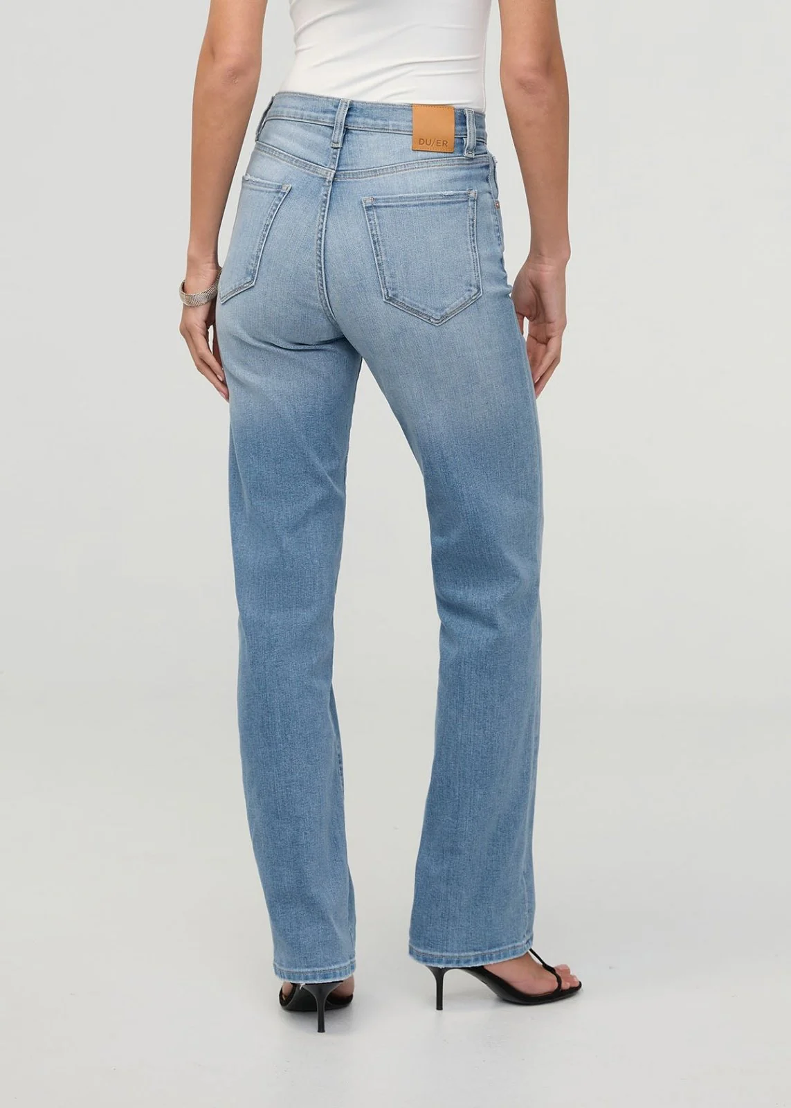 Performance Denim+ High Rise Straight - Current - Image 4