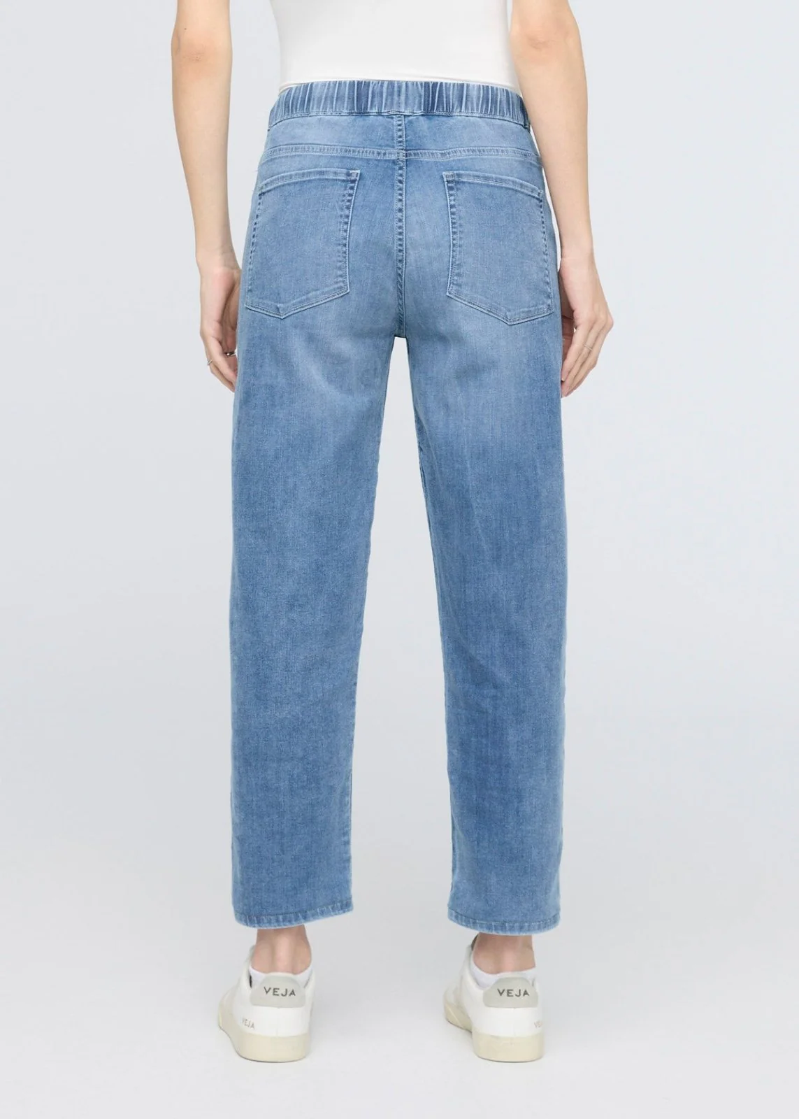 Performance Denim Lite Harbour Pant - Light Stone - Image 4