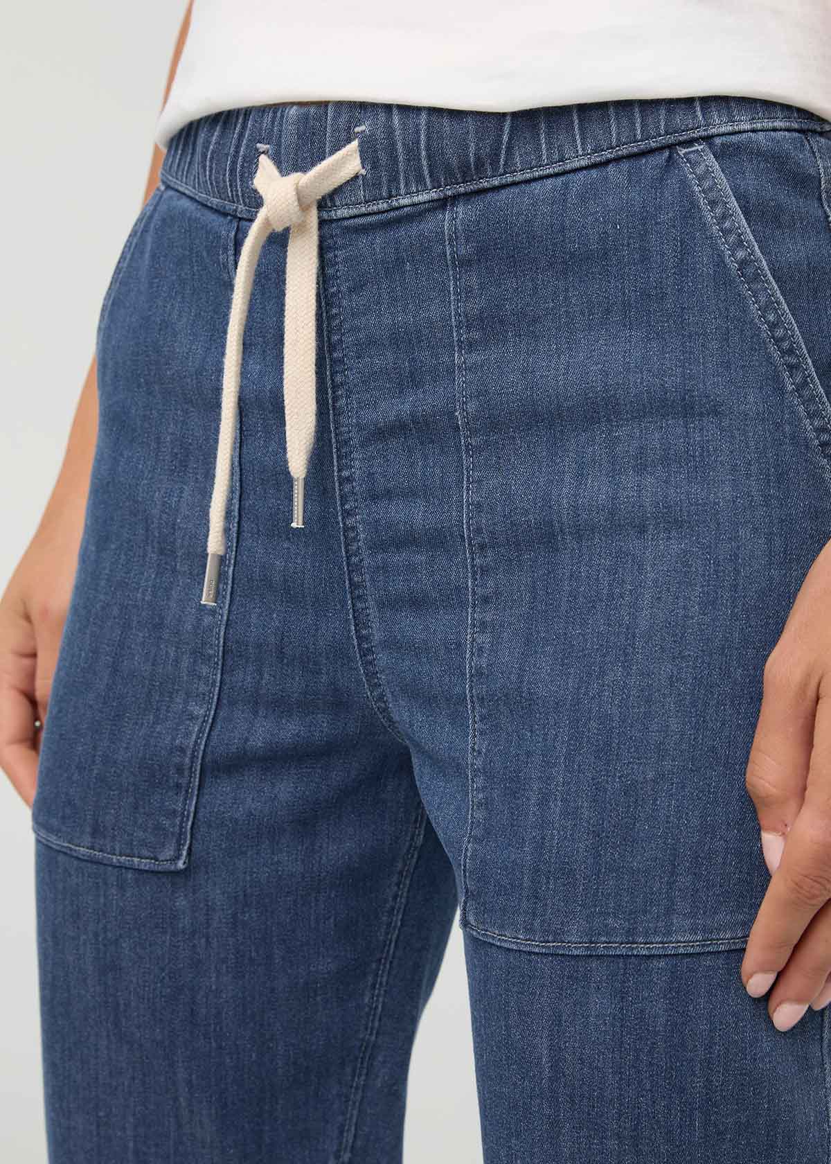 Performance Denim Lite Harbour Pant - Seaside Blue - Image 5