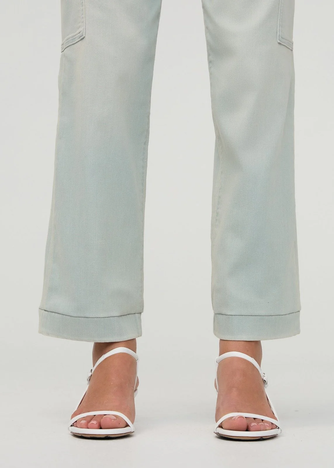 Performance Denim Lite High Rise Cargo - Palisade - Image 8