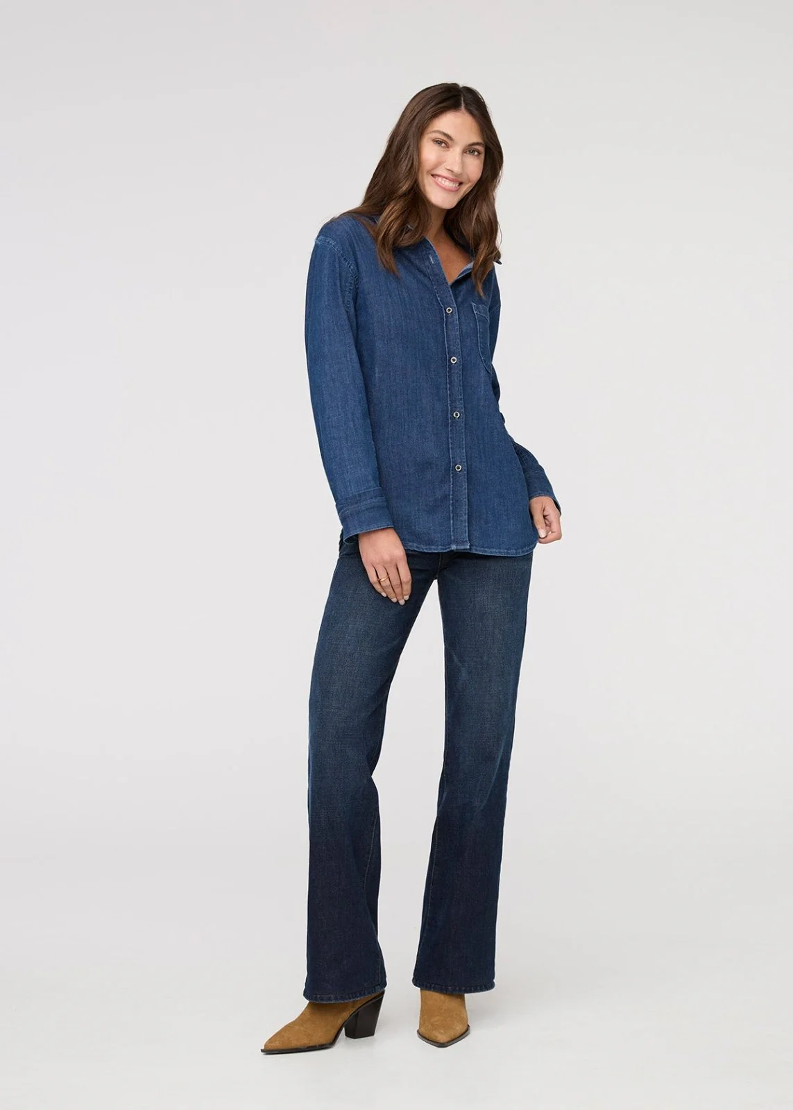 Performance Denim Lite Relaxed Button Down - Image 2