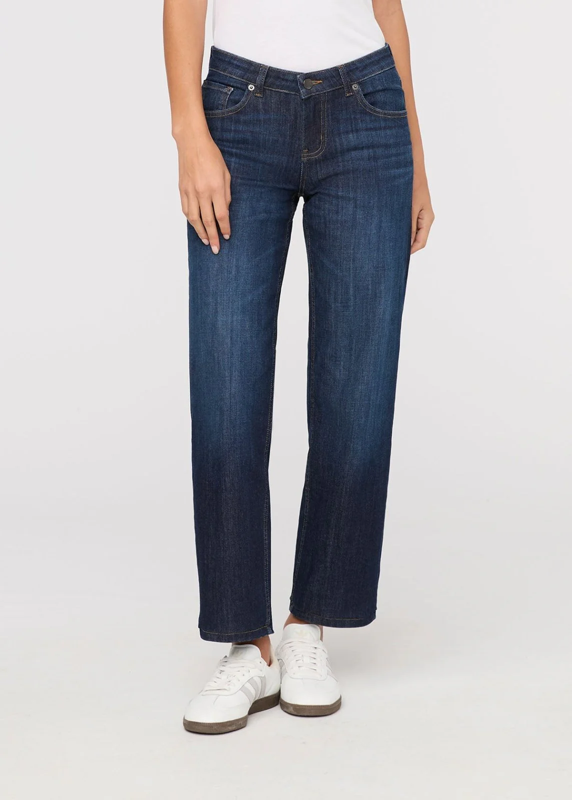 Performance Denim Mid Rise Straight - Image 2