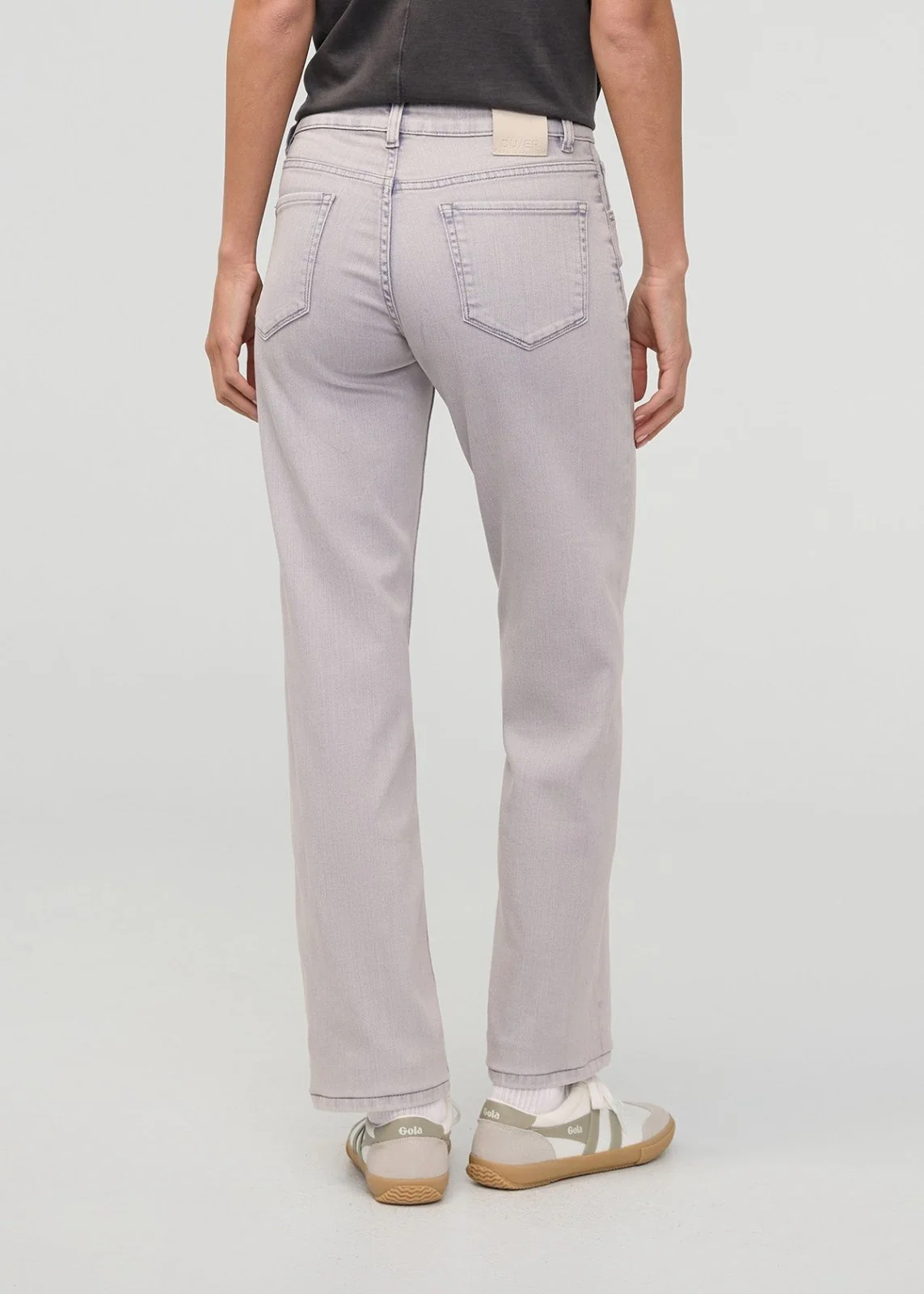 Performance Denim Mid Rise Straight - Quartz Fade - Image 4
