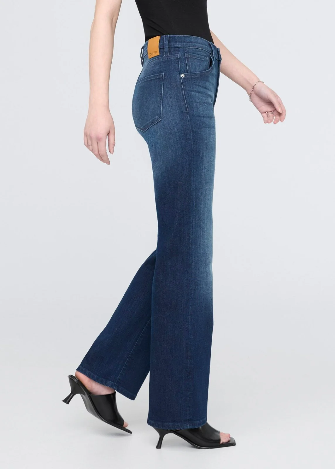 Performance Denim+ High Rise Straight - Moonlight - Image 3