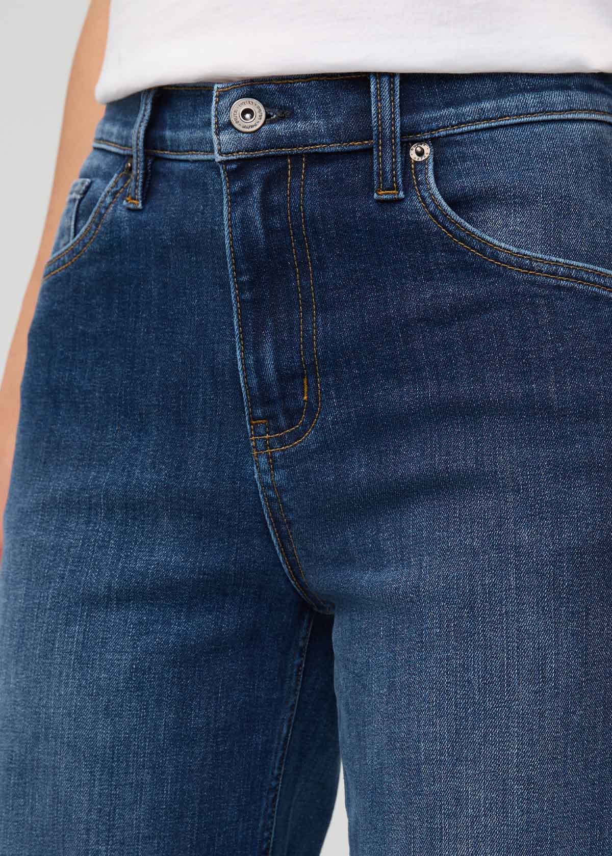 Performance Denim+ High Rise Wide Leg - Night Harbour - Image 5