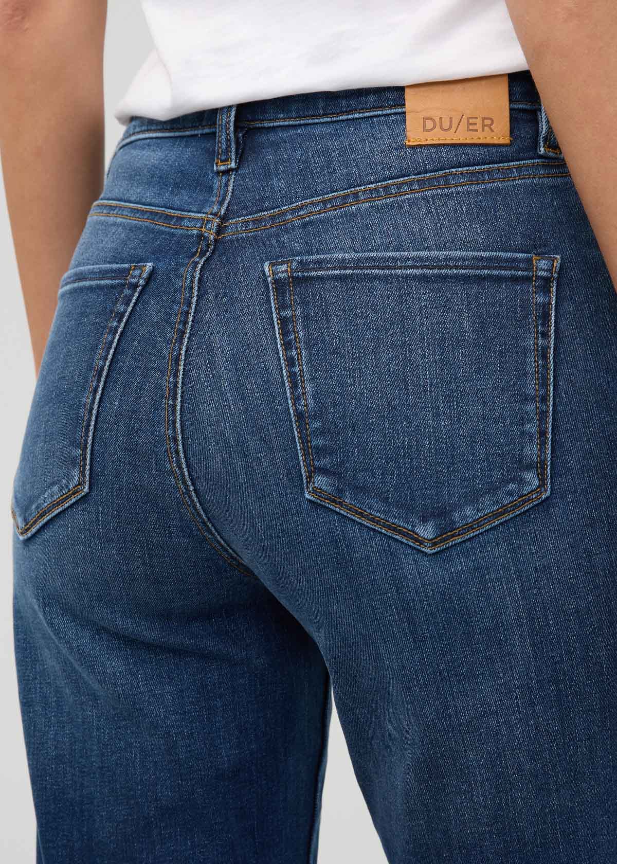 Performance Denim+ High Rise Wide Leg - Night Harbour - Image 6