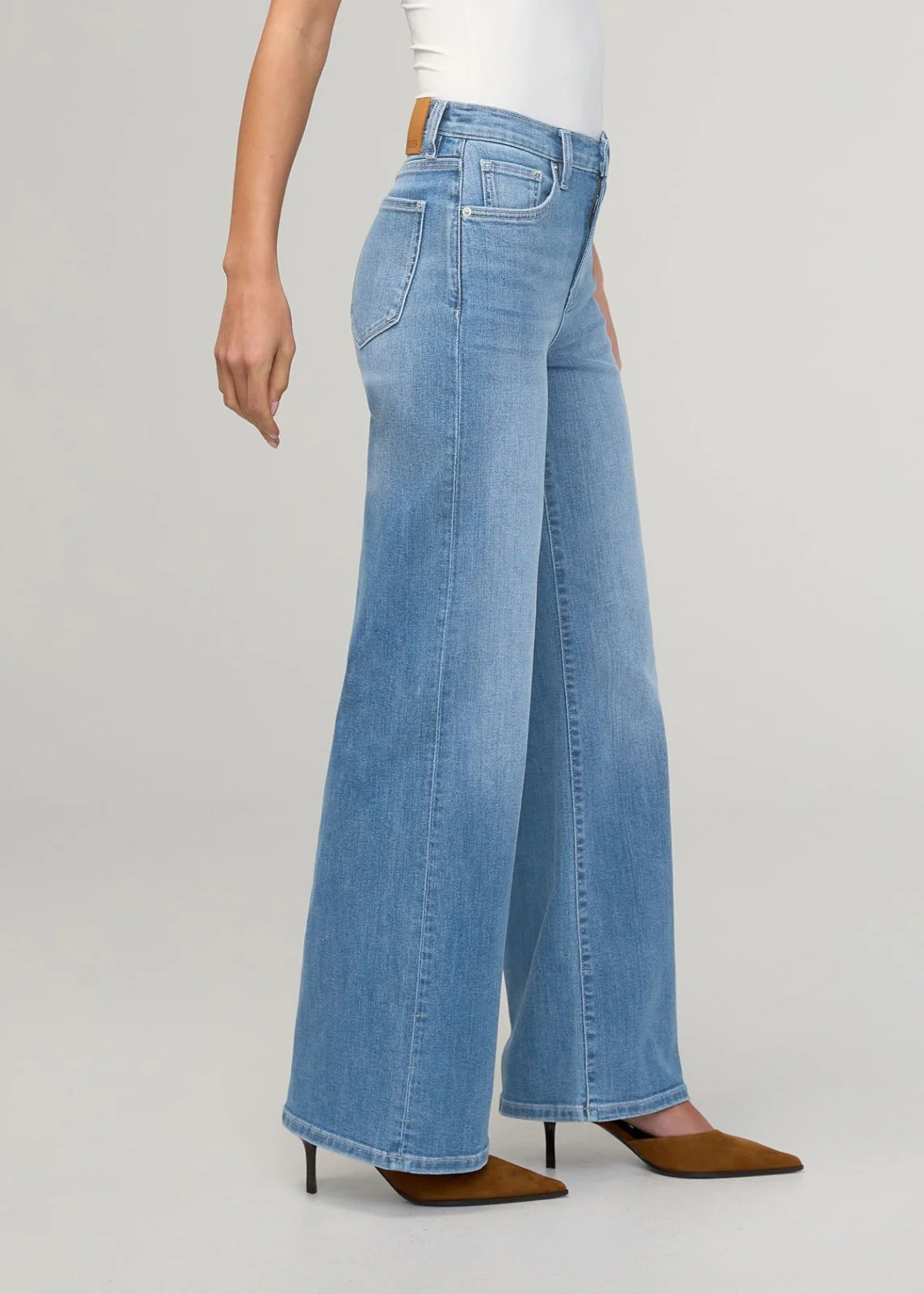Performance Denim+ High Rise Wide Leg - Vintage Seaside - Image 3