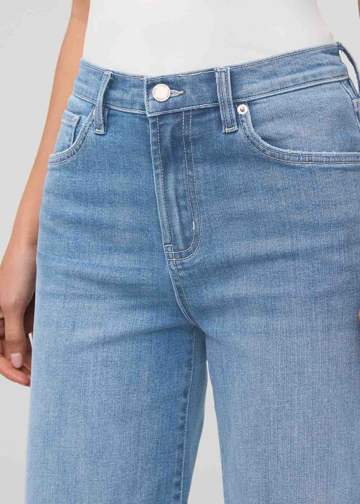 Performance Denim+ High Rise Wide Leg - Vintage Seaside - Image 5