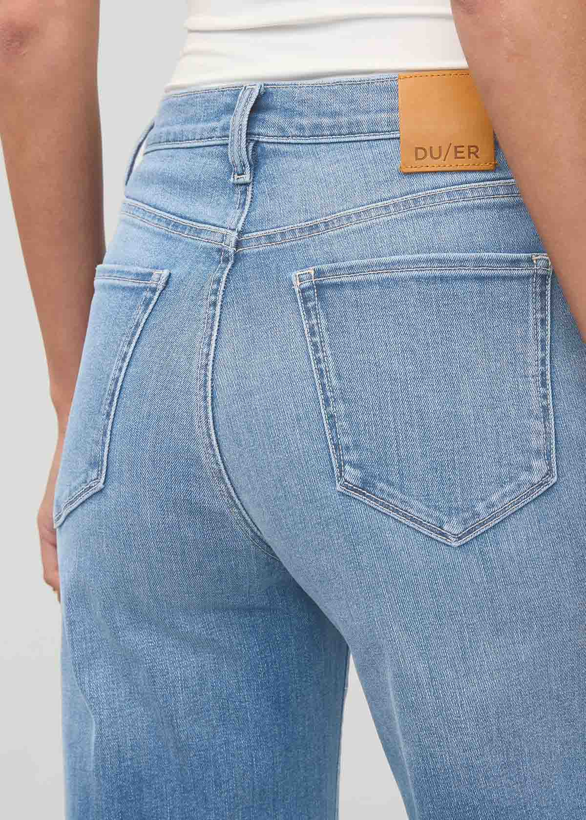 Performance Denim+ High Rise Wide Leg - Vintage Seaside - Image 6