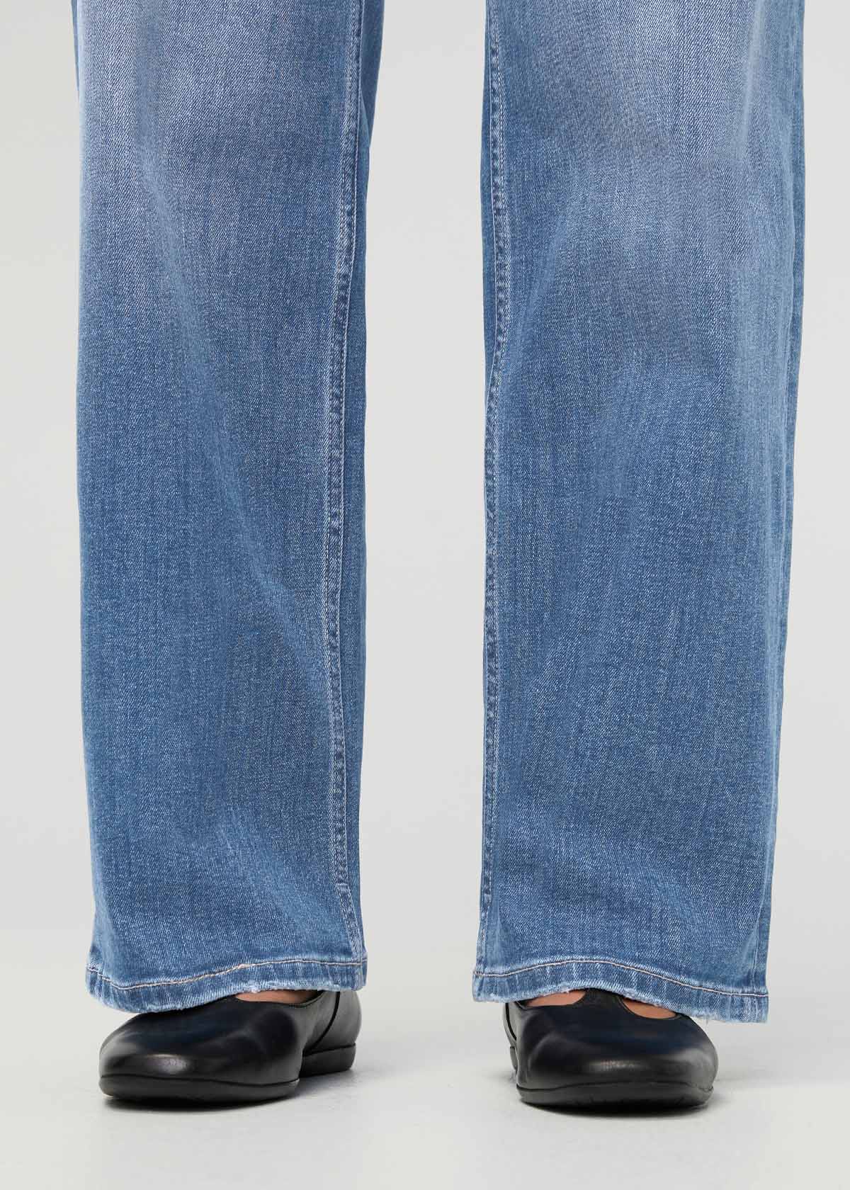 Performance Denim+ Mid Rise Loose Straight - Vintage Seaside - Image 7