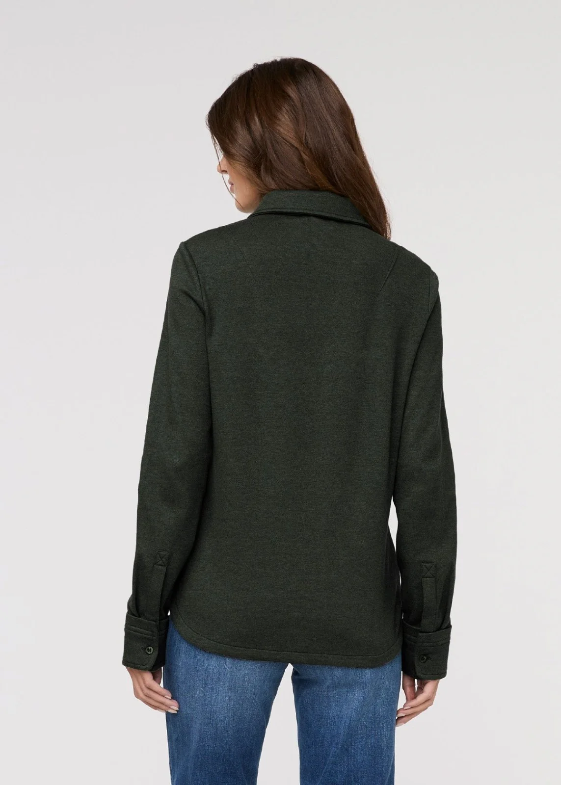 Performance Flannel Button Down - Heather Peat - Image 4