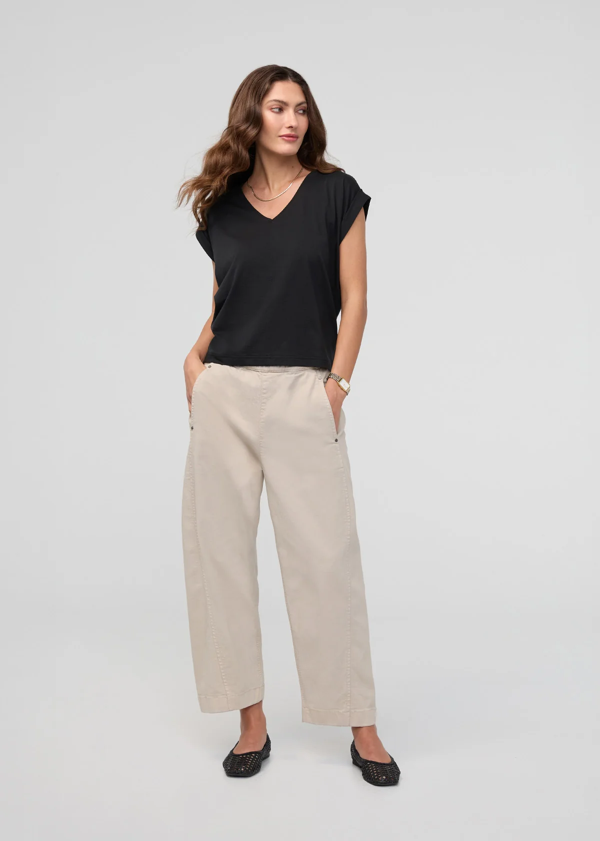 PurePima Dolman V-Neck - Image 2
