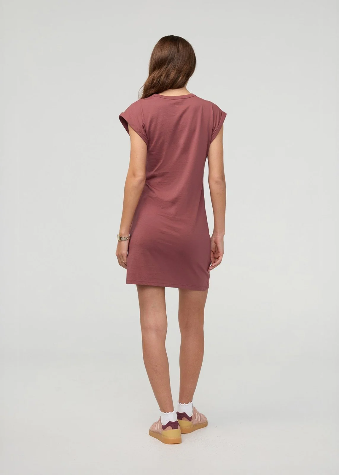 Purepima Easy Dress - Red Clay - Image 3