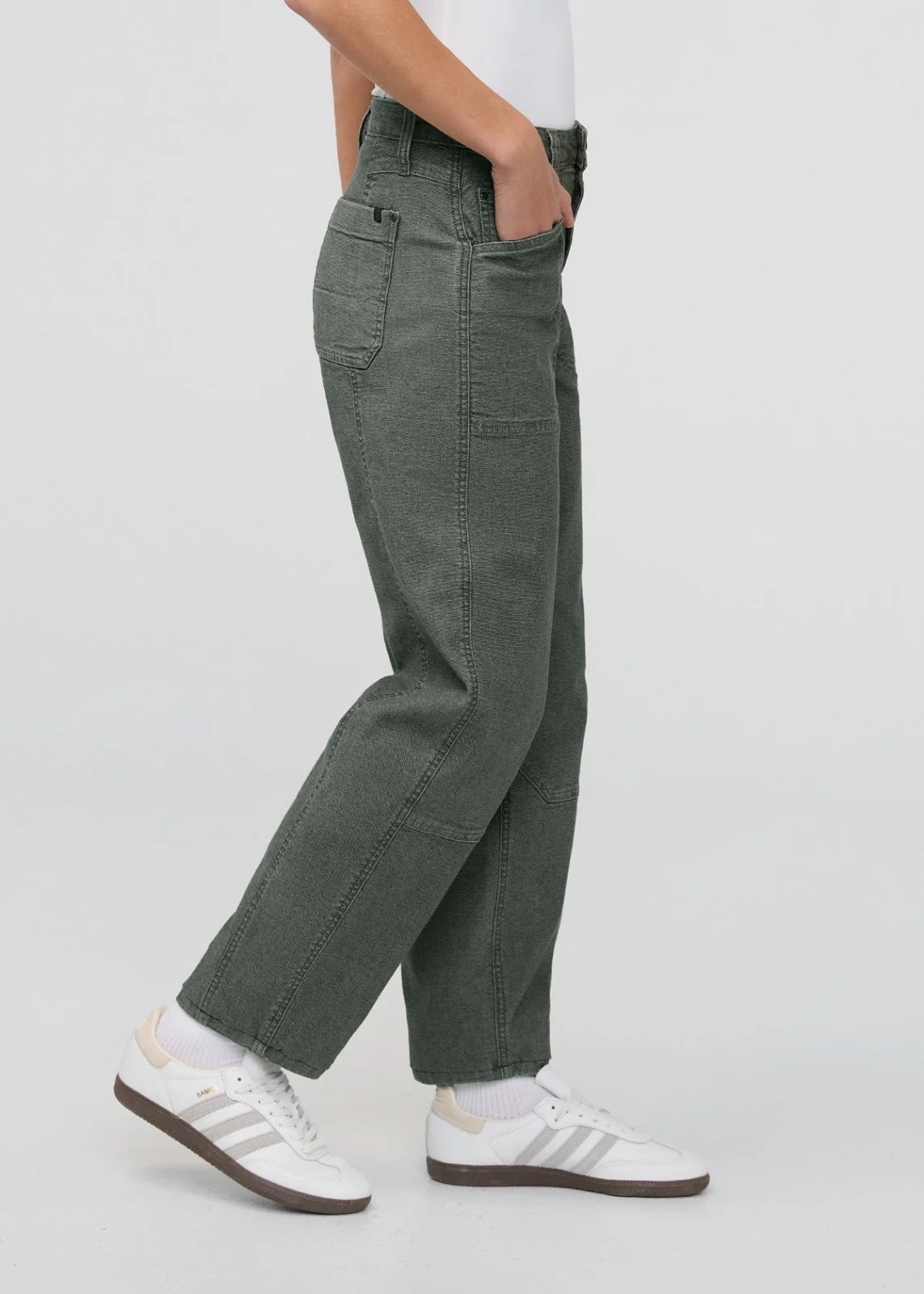 Stretch Canvas Utility Pant - Black Spruce - Image 3