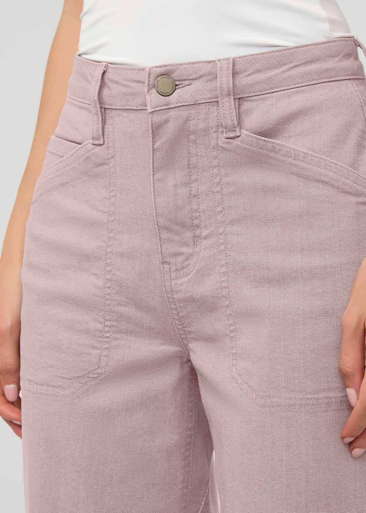 Stretch Canvas Utility Pant - Chalk - Image 7