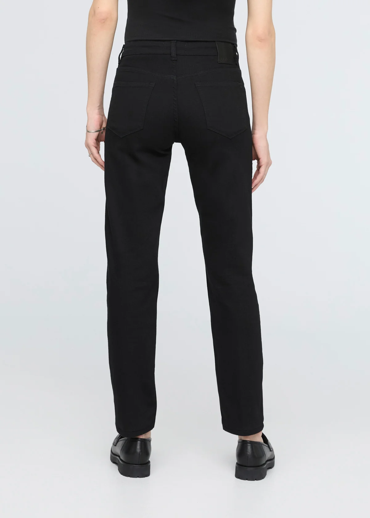 Performance Denim Girlfriend - Black - Image 4