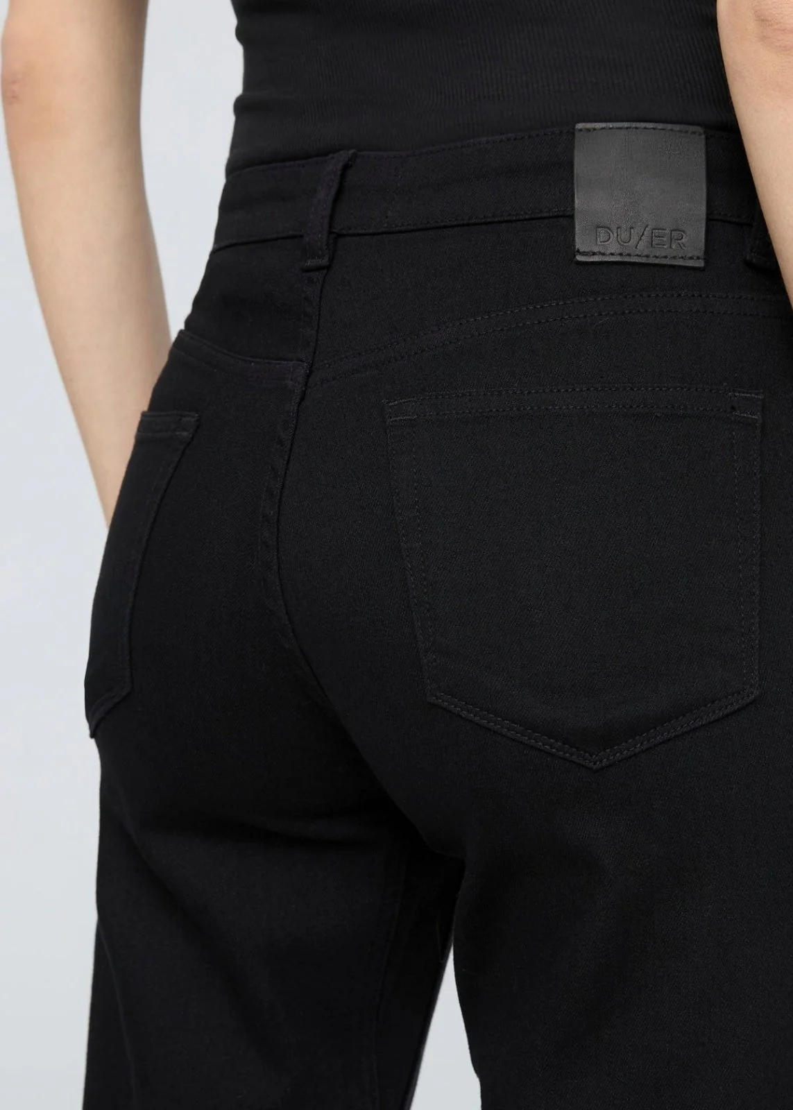 Performance Denim Girlfriend - Black - Image 6