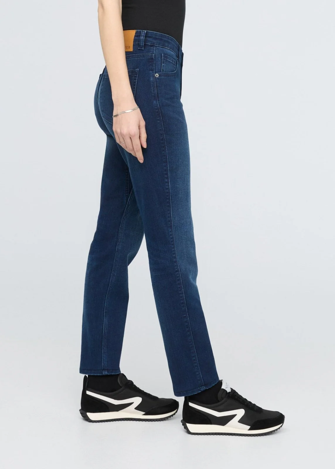 Performance Denim Girlfriend - Deep Sea Blue - Image 3