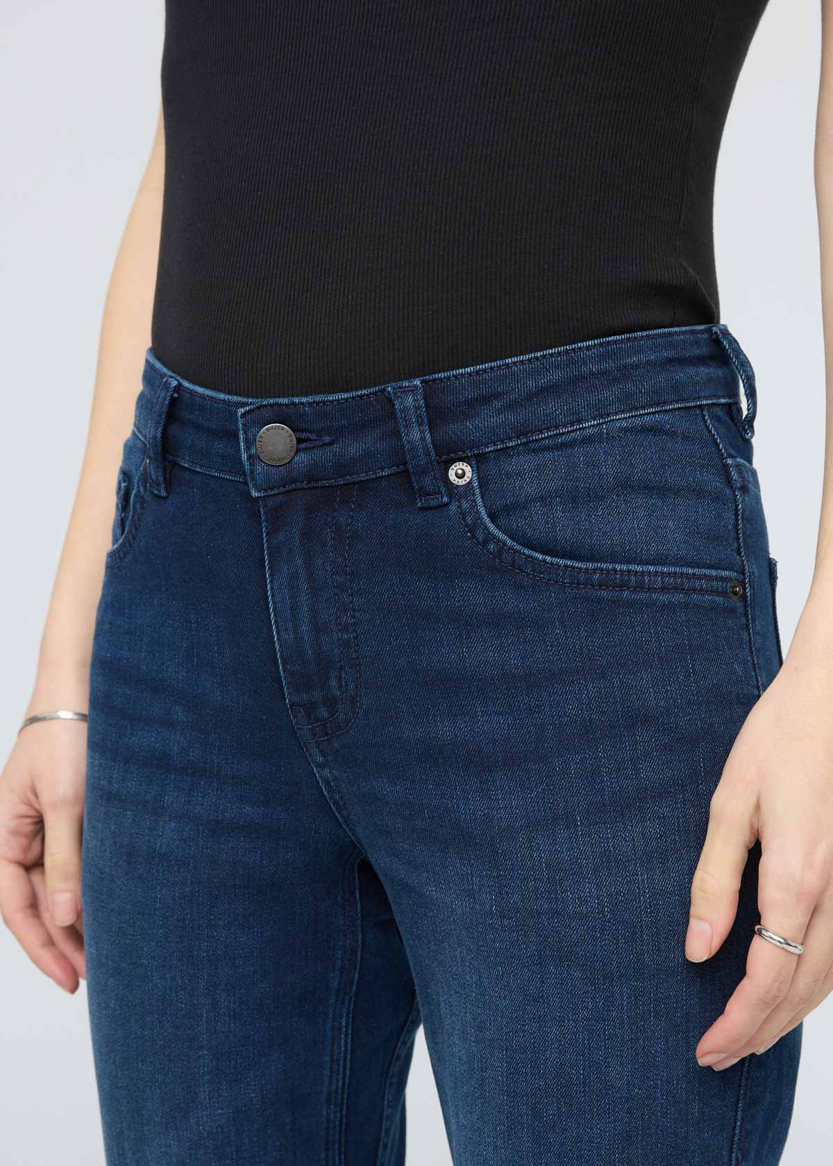 Performance Denim Girlfriend - Deep Sea Blue - Image 5