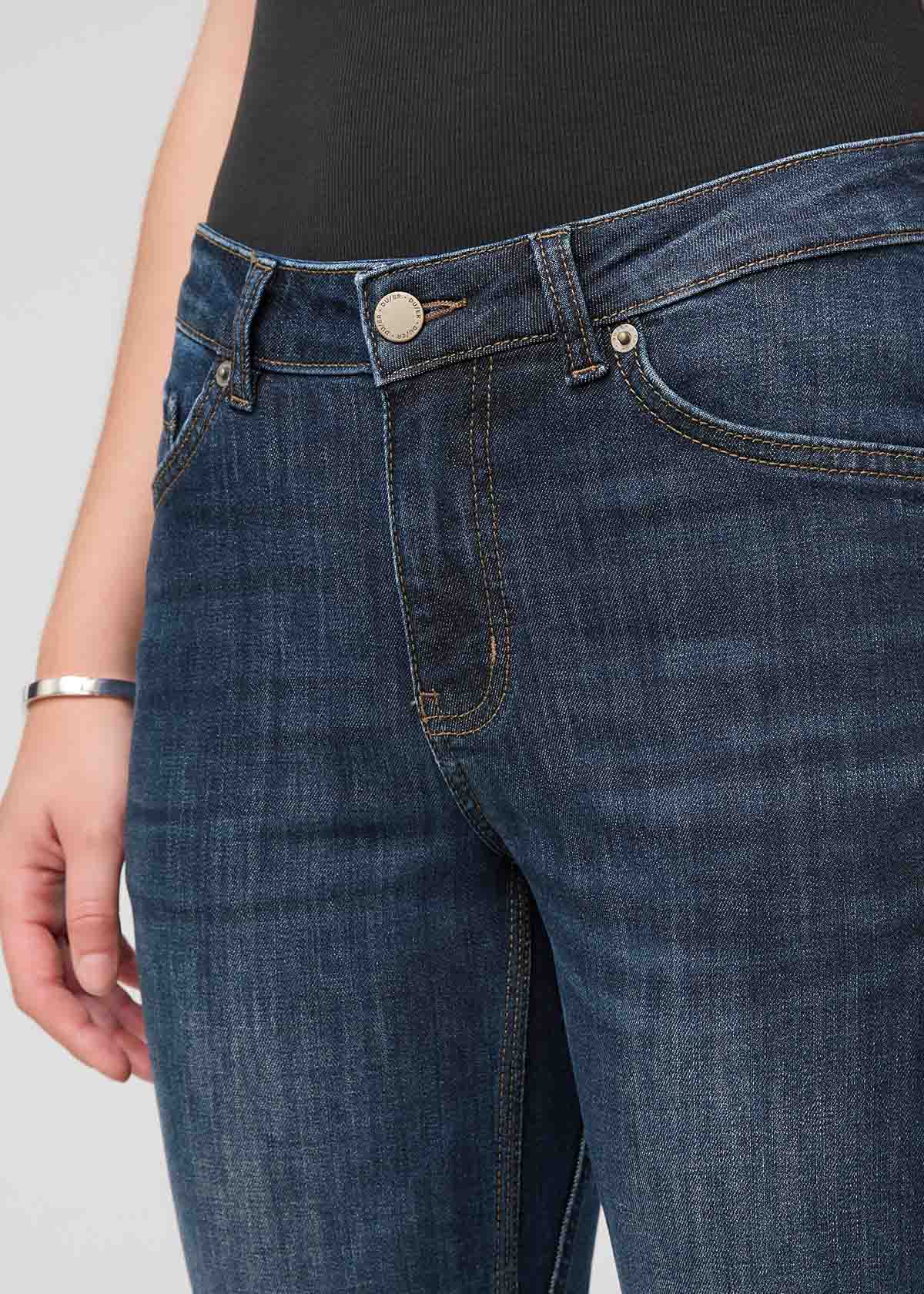 Performance Denim Girlfriend - Heritage Blue - Image 8